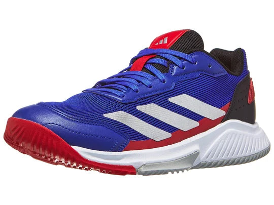 Tenis Adidas Courtquick Padel M (Lucid Blue/Silver Metallic/Lucid Red) JP9592