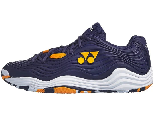 Tenis Power Cushion Yonex Fusionrev 5 Clay Caballero  (Navy/Orange)