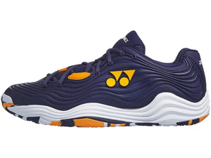 Tenis Power Cushion Yonex Fusionrev 5 Clay Caballero  (Navy/Orange)