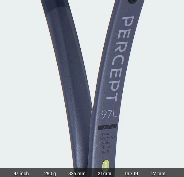 Raqueta Yonex Percept 97L (290g.) Midnight 2025
