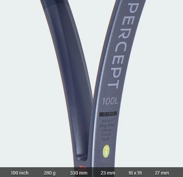 Raqueta Yonex Percept 100L Midnight (280g.) 2025