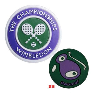 Antivibrador Babolat Wimbledon Damp Rosa/verde