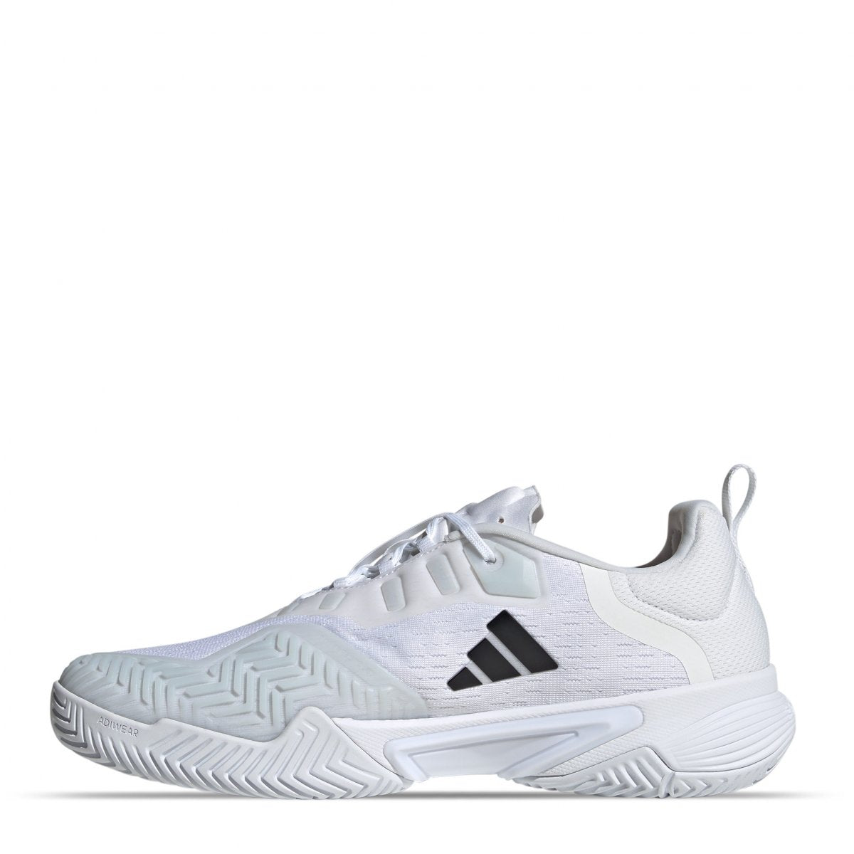 Tenis Adidas Barricade Men (Blanco/detalles Negro)