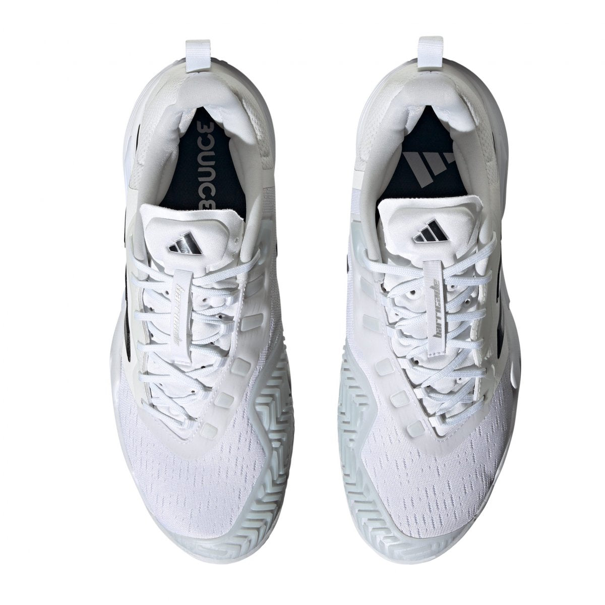 Tenis Adidas Barricade Men (Blanco/detalles Negro)