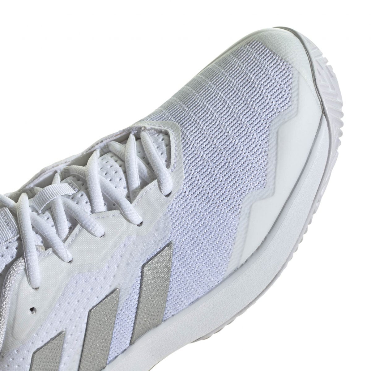 Tenis Adidas CourtJam Control W (Blanco/Gris)