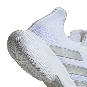 Tenis Adidas CourtJam Control W (Blanco/Gris)