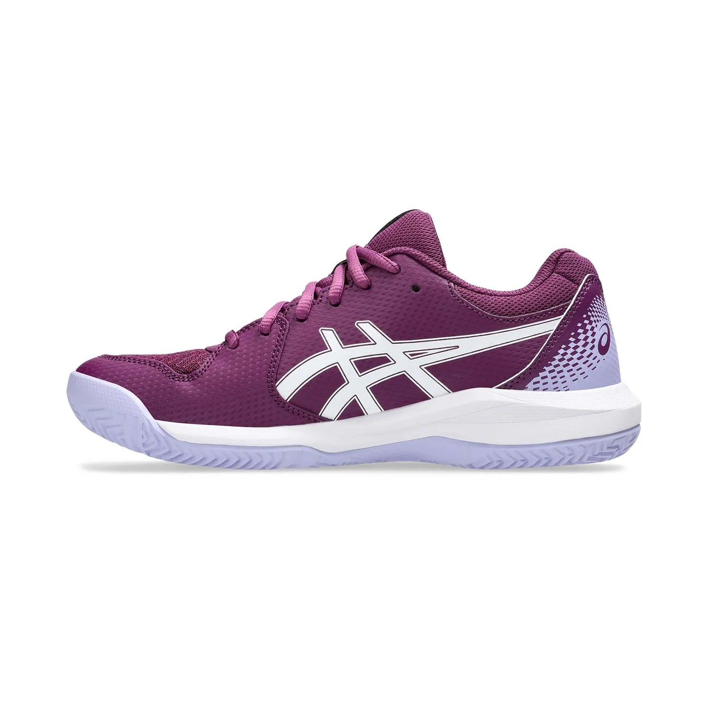 Tenis Asics Gel Dedicate 8 Padel (Deep Muave/White)