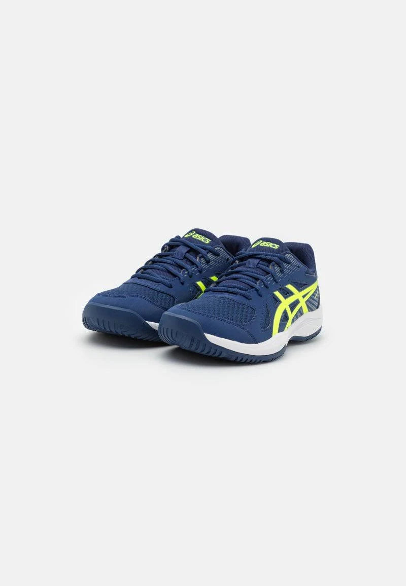 Tenis Asics Upcourt 6 (Blue Expanse/Safety Yellow)
