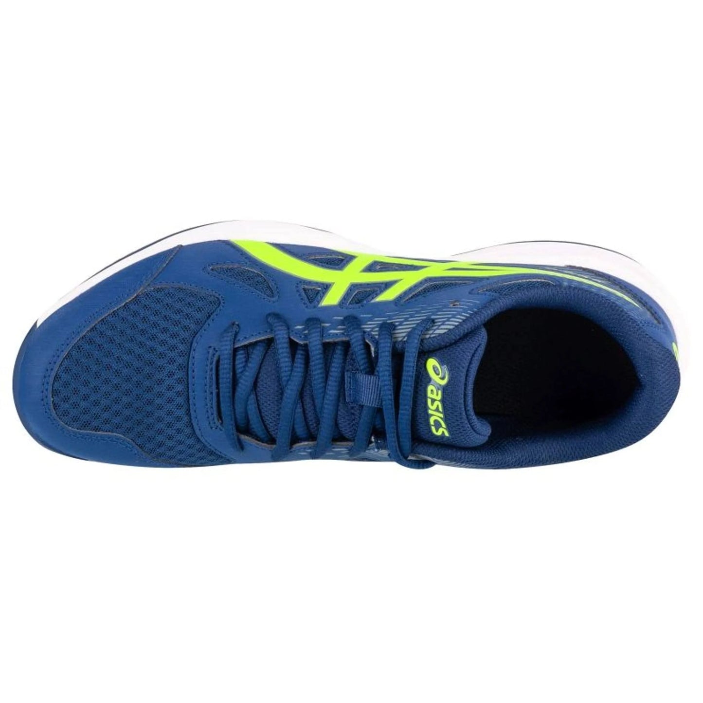 Tenis Asics Upcourt 6 (Blue Expanse/Safety Yellow)