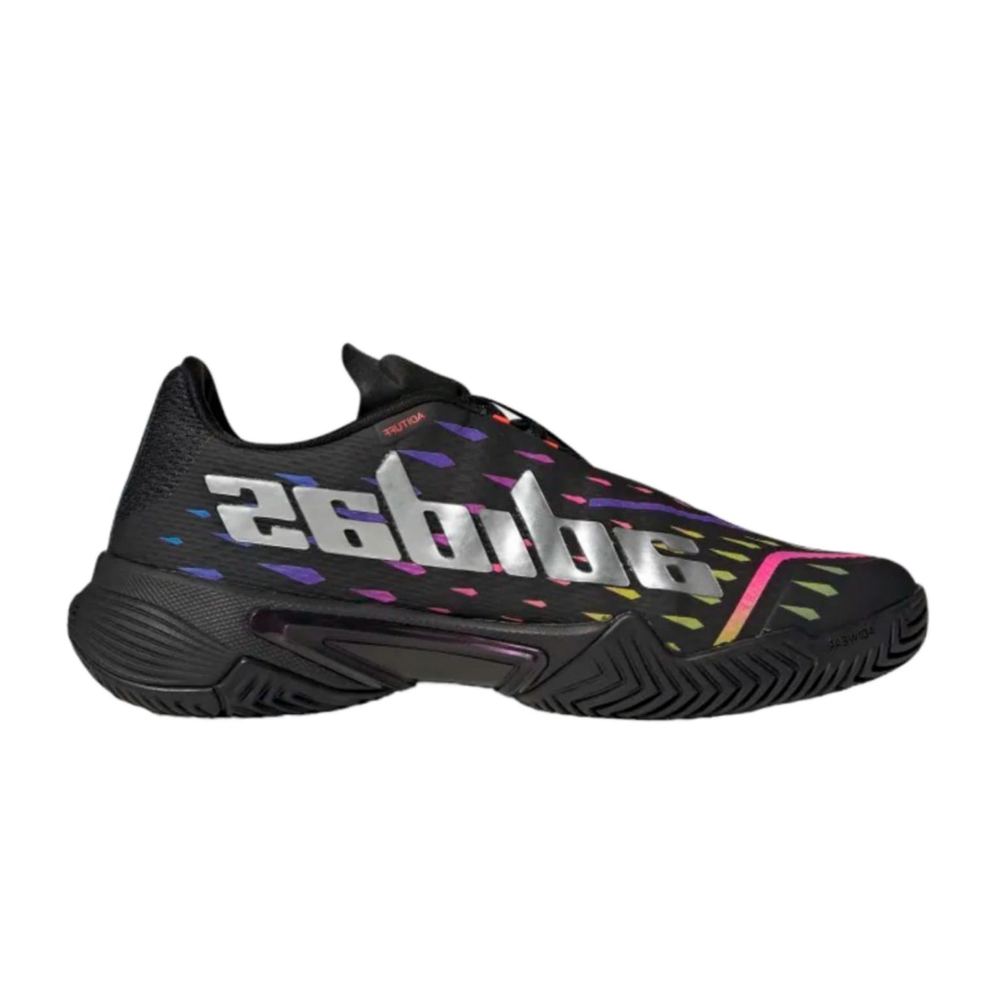 Tenis adidas Barricade M Caballero (Black/Silver/Red) GY1445