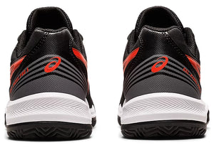 Tenis Asics Gel Padel Pro 5 Caballero Black/Cherry Tomato