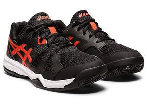 Tenis Asics Gel Padel Pro 5 Caballero Black/Cherry Tomato