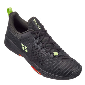Tenis Yonex Power Cushion Sonicage3 Caballero Black/Lime