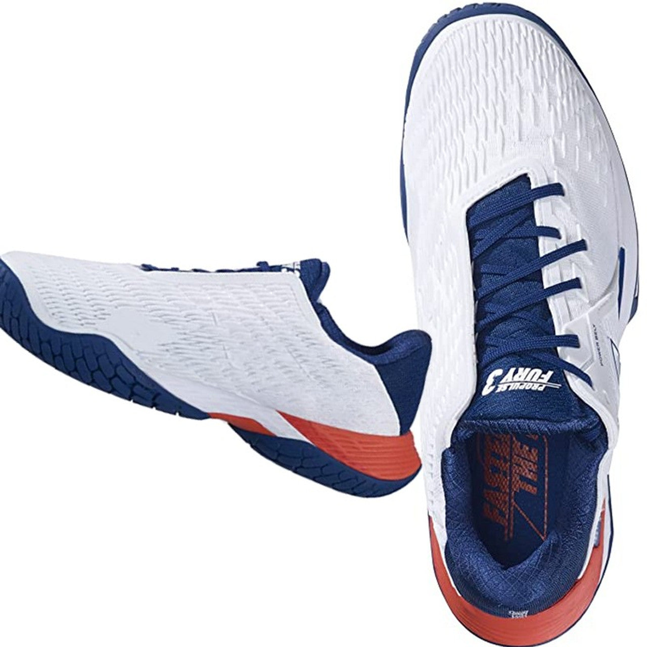 Tenis Babolat Propulse Fury 3 (White/Estate Blue)