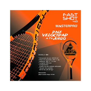 Raqueta Masterpro Fast Shot 4.0 (240g.)