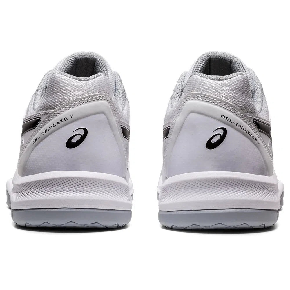 Tenis Asics Gel Dedicate 7 (Withe/Black)