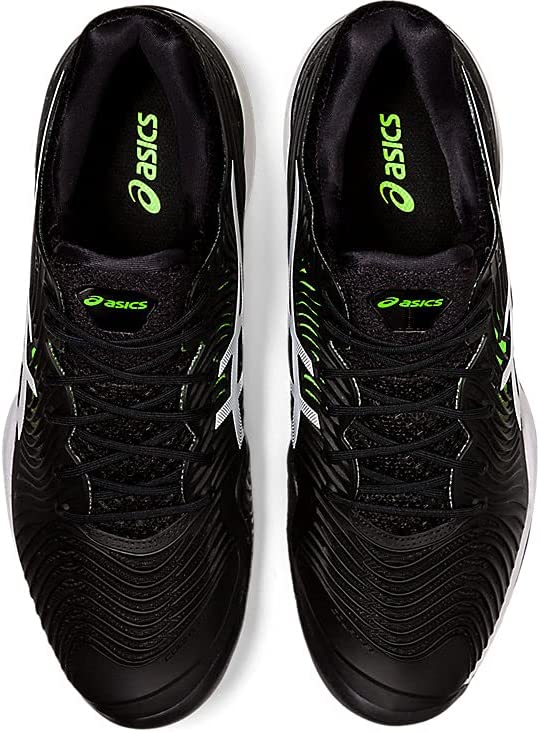 Tenis Asics Court FF2 (Black/Green Gecko)