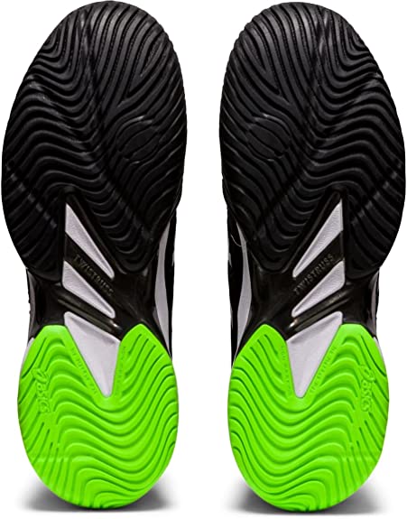 Tenis Asics Court FF2 (Black/Green Gecko)