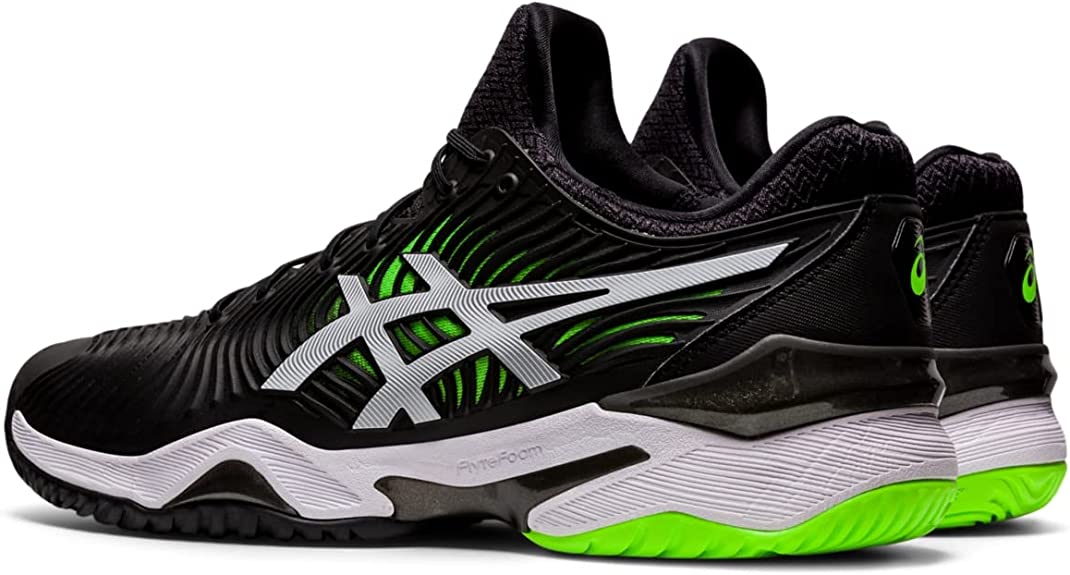 Tenis Asics Court FF2 (Black/Green Gecko)