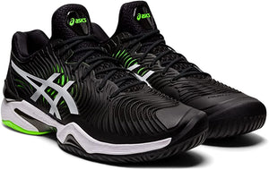 Tenis Asics Court FF2 (Black/Green Gecko)