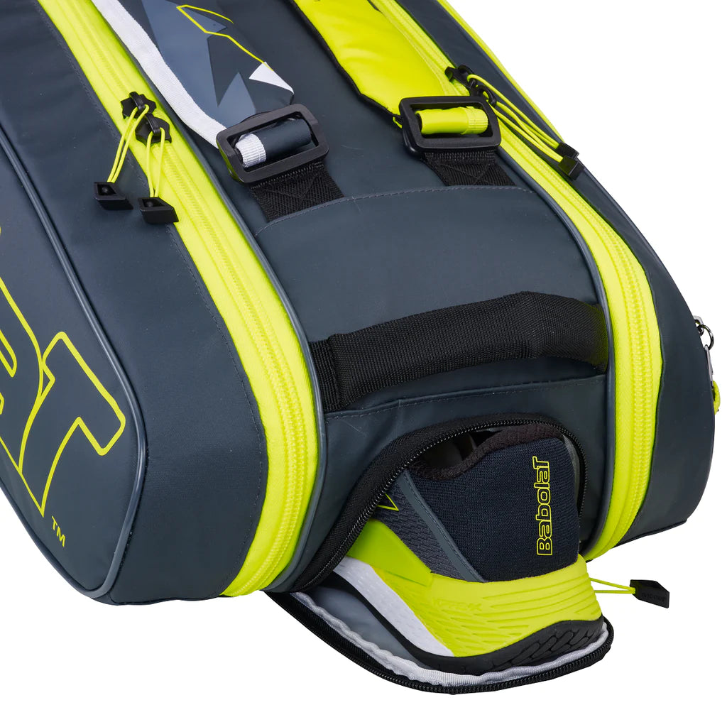 Maleta Babolat Pure Aero x6 (Grey/Tellow/White )