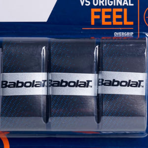 Overgrip Babolat VS Original Feel x3 (Black/Blue)