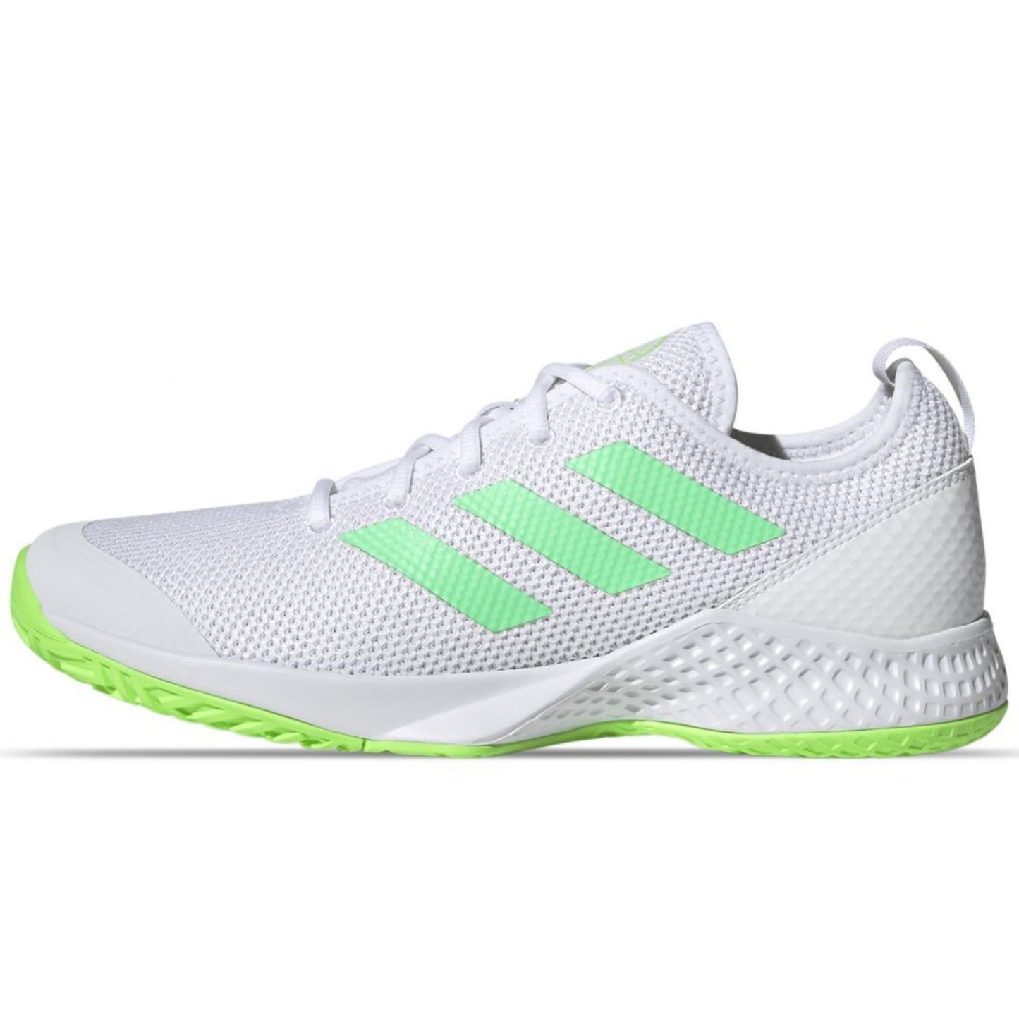 Tenis Adidas CourtFlash Caballero (White/Green)GY4007