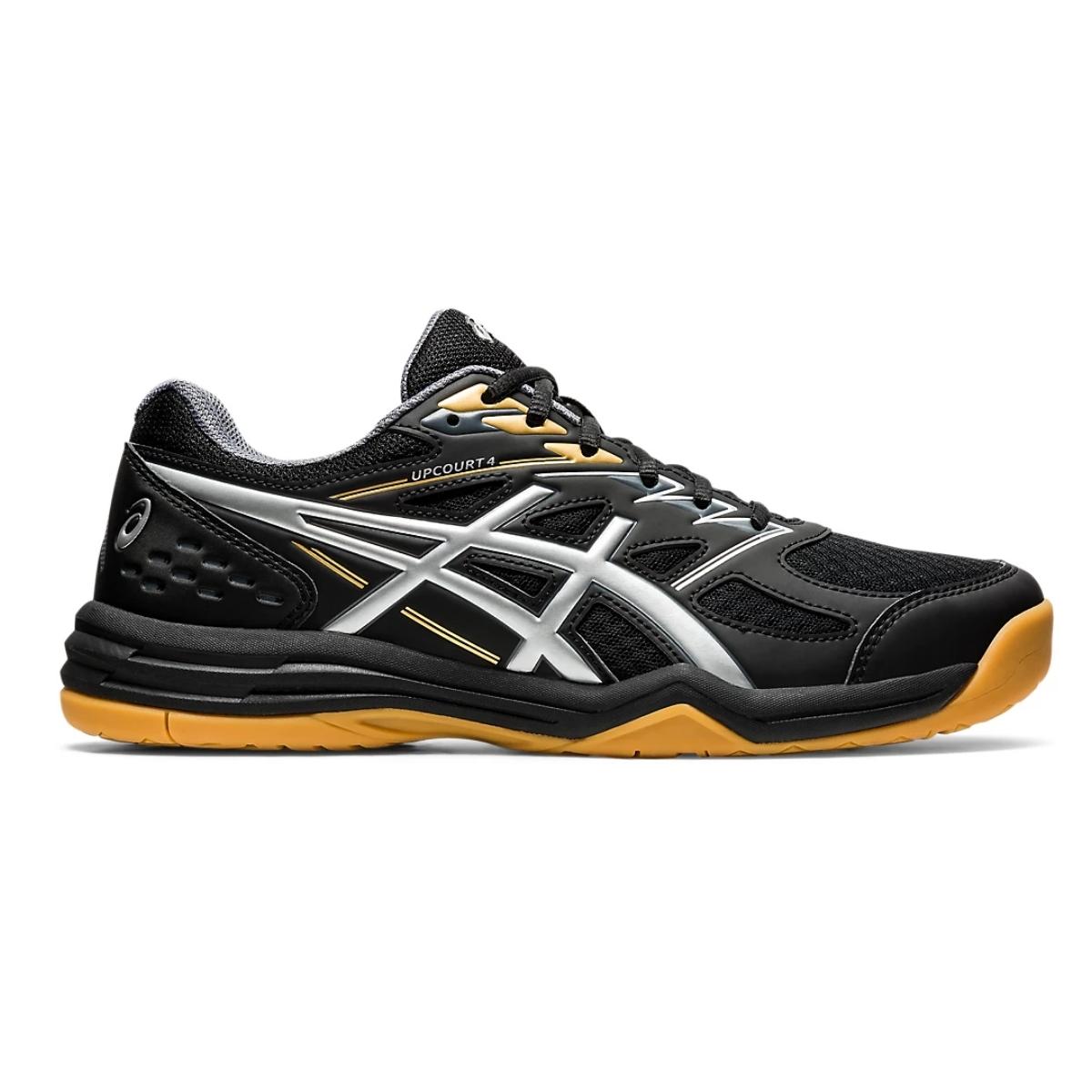 Tenis Asics Gel Upcourt 4 (Black/Silver)