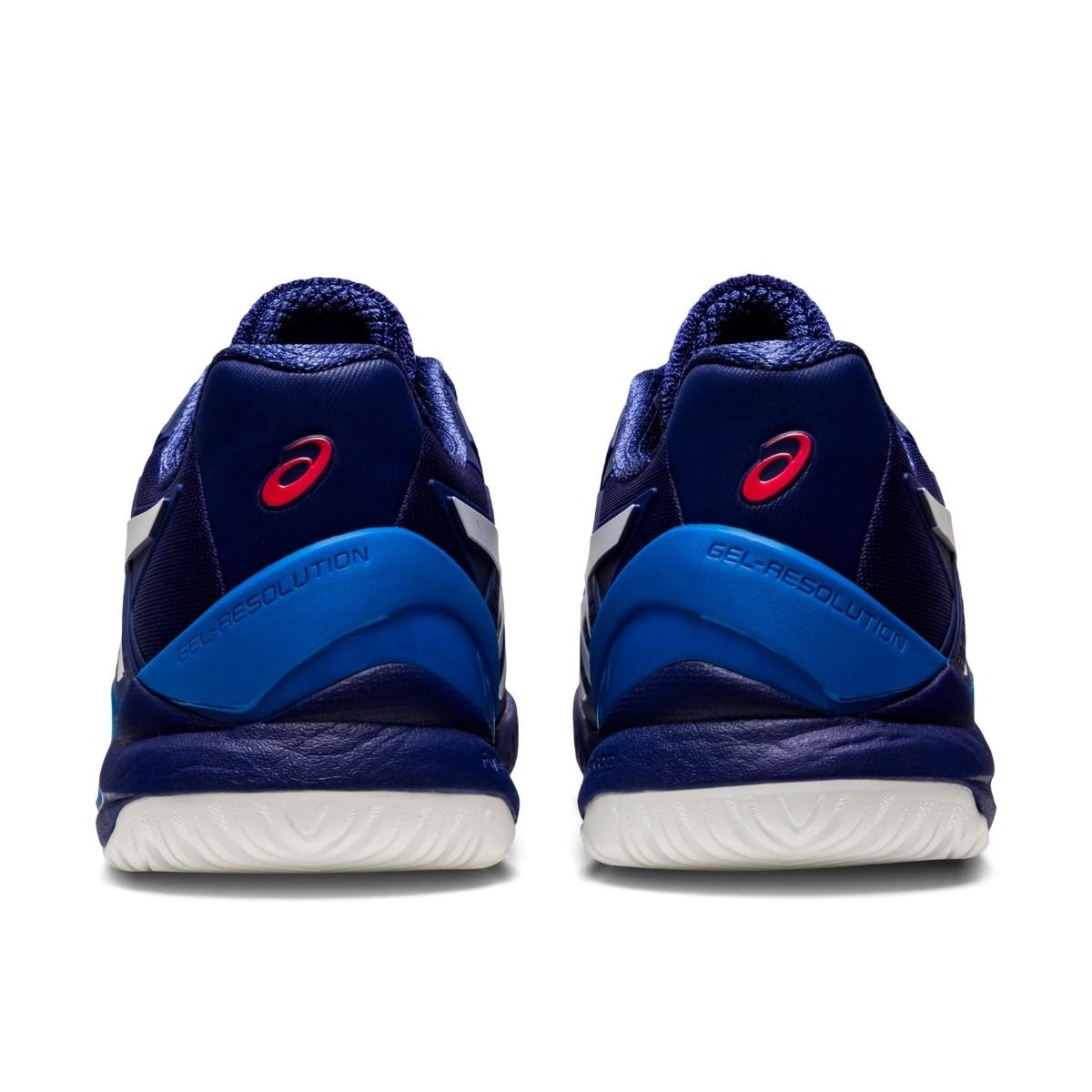 Tenis Asics Gel Resolution 8 (Dive Blue/White)