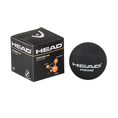 Pelota de Squash Head Prime Doble Punto Amarillo