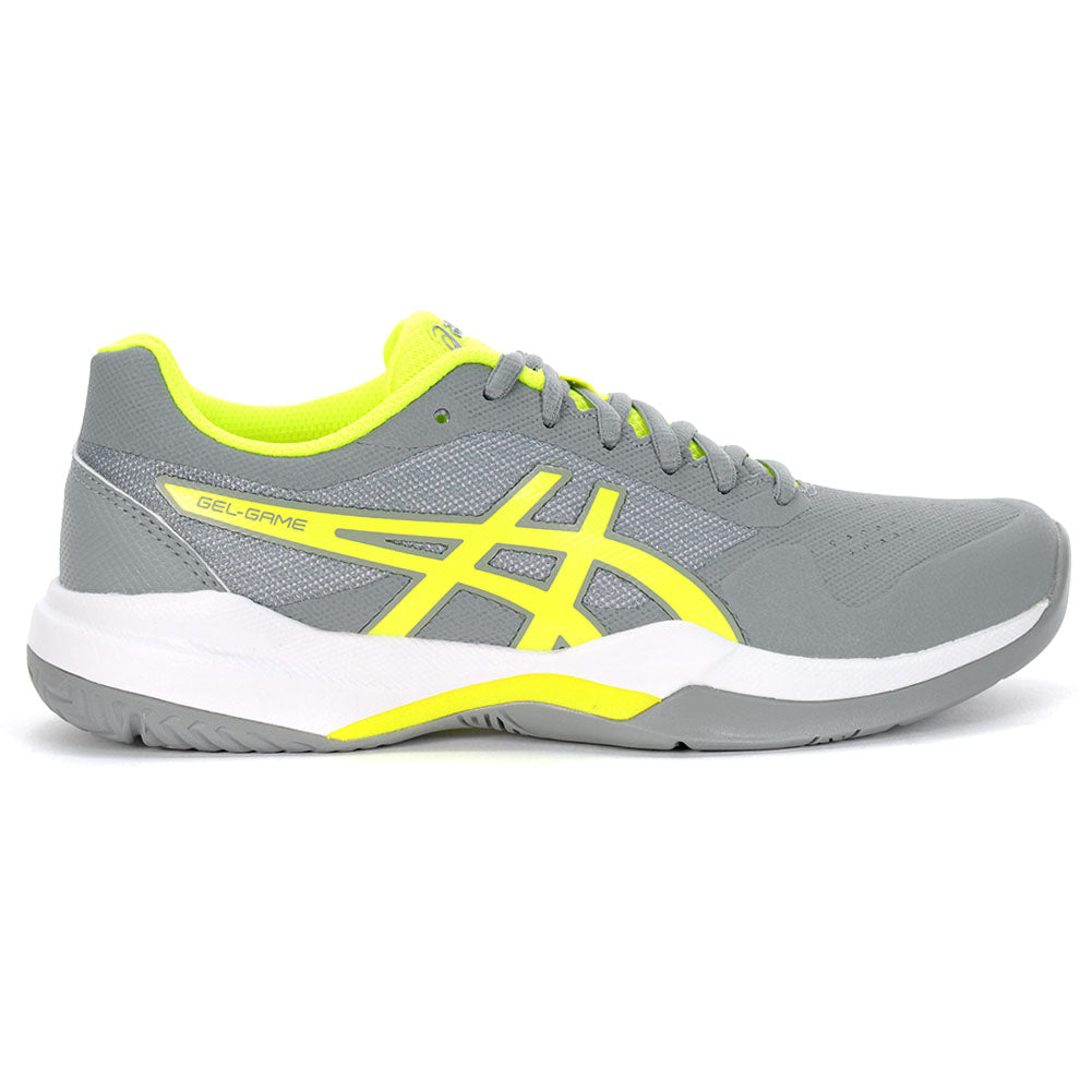 Tenis Asics Gel Game 7 Stone Grey/Safety Yellow