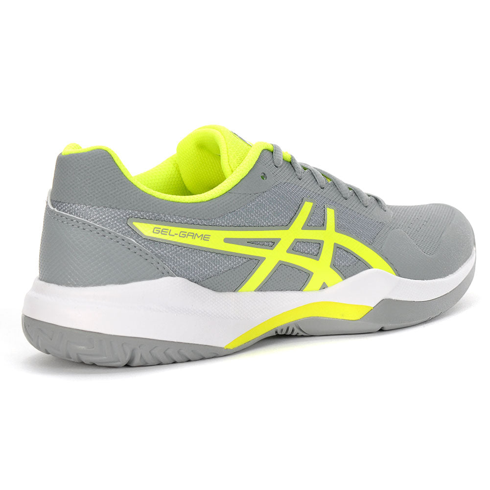 Tenis Asics Gel Game 7 Stone Grey/Safety Yellow