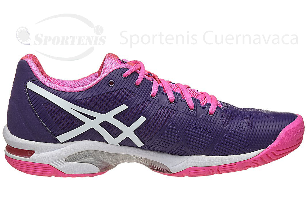 Zapatillas hombre asics gel hotsell solution speed 3 azul/dorado/rojo