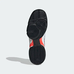 Tenis Adidas Barricade K Junior  Negro/Blanco