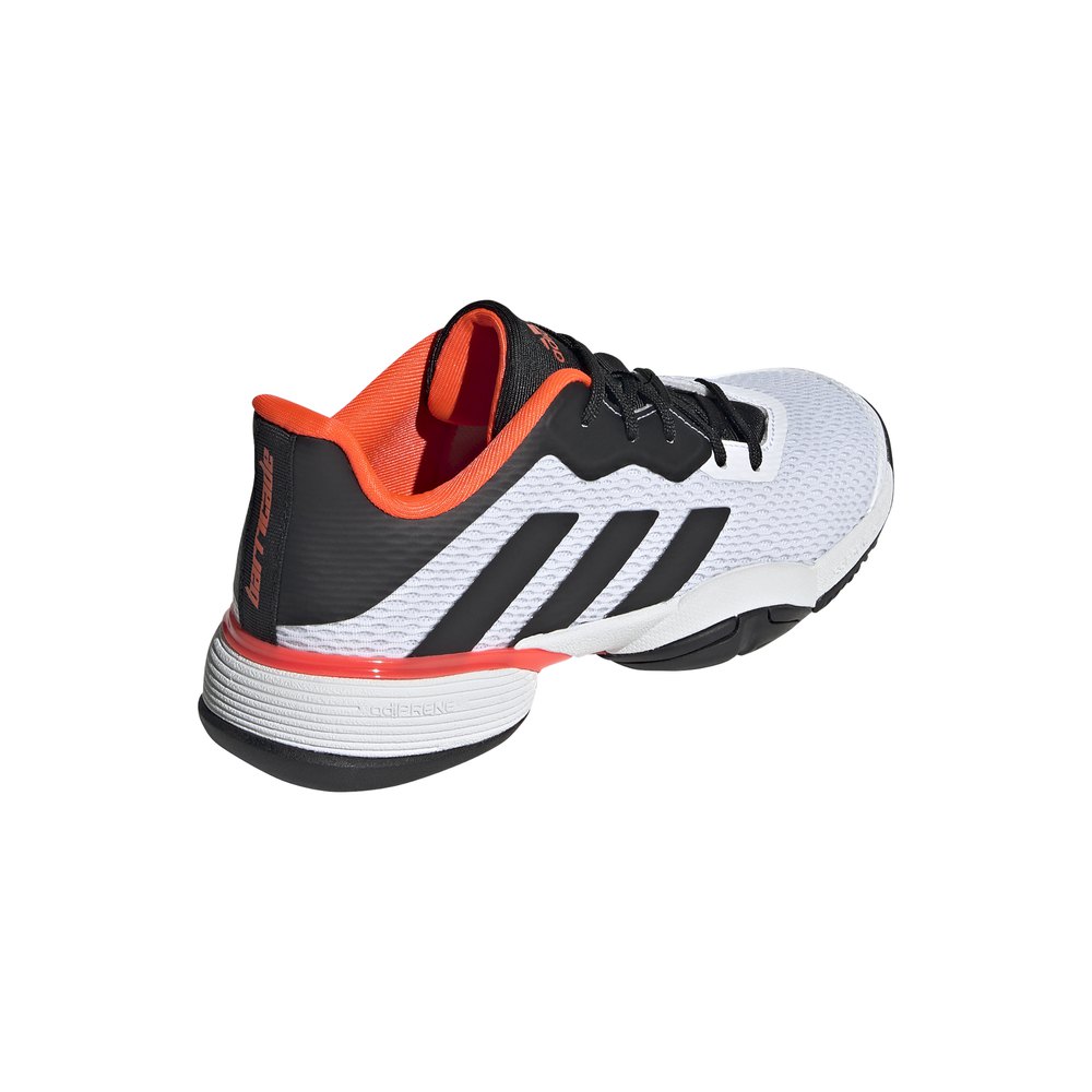 Tenis Adidas Barricade K Junior  Negro/Blanco