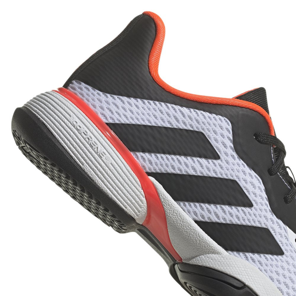 Tenis Adidas Barricade K Junior  Negro/Blanco