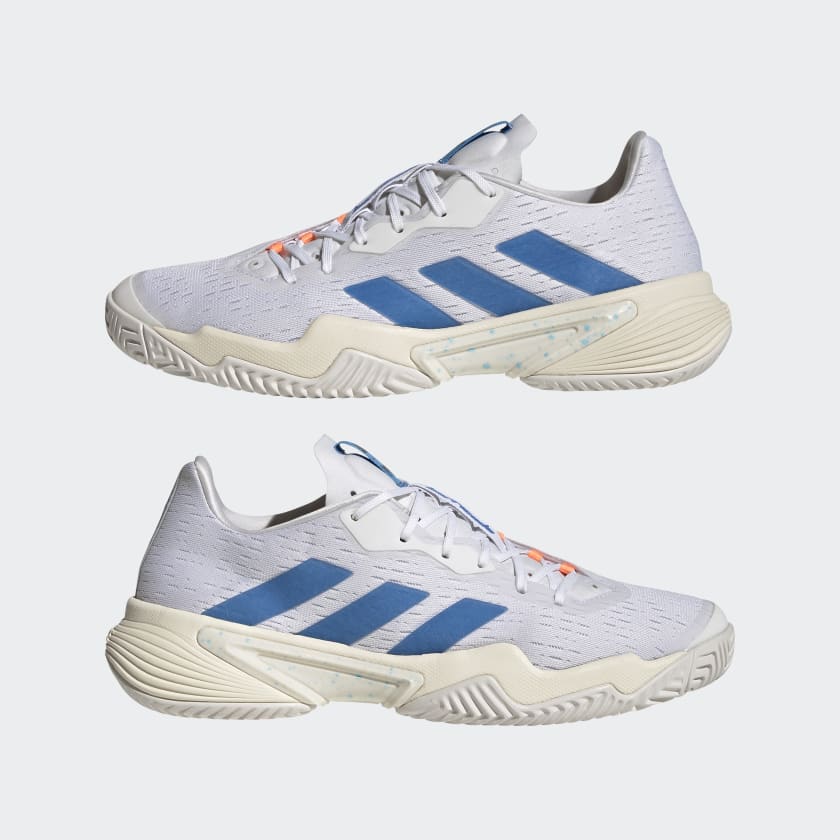 Tenis Adidas Barricade Parley Caballero (Cloud White / Pulse Blue / Mint Ton)