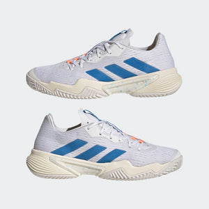 Tenis Adidas Barricade Parley Caballero (Cloud White / Pulse Blue / Mint Ton)