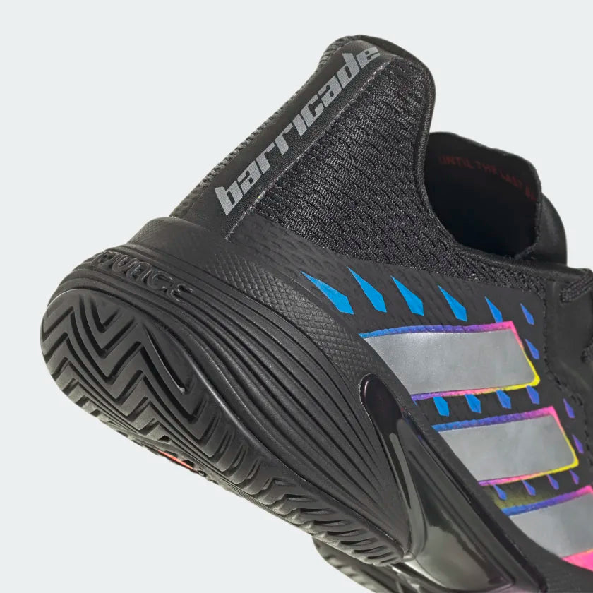 Tenis adidas Barricade M Caballero (Black/Silver/Red )