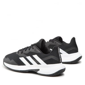 Tenis Adidas CourtJam Control Caballero (Negro)