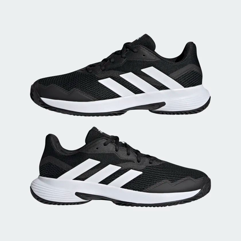 Tenis Adidas CourtJam Control Caballero (Negro)