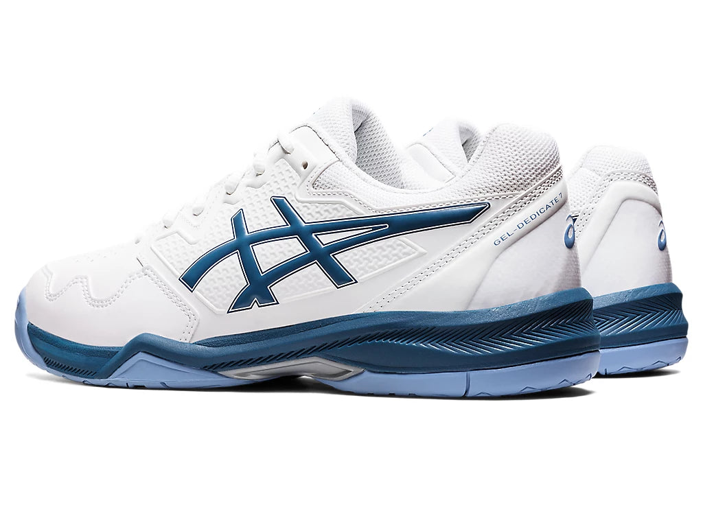 Tenis Asics Gel Dedicate 7 White/Light Indigo