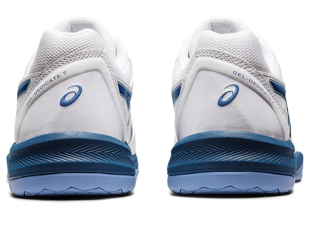 Tenis Asics Gel Dedicate 7 White/Light Indigo