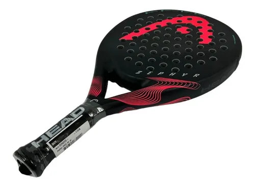 Pala Head Zephyr 2023 Black Pink (350gr)
