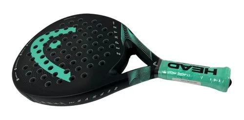 Pala De Padel Head Zephyr Pro 2023 Negro/Turquesa (365gr)