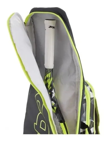 Backpack Babolat Pure Aero 2023 Grey Yellow/White