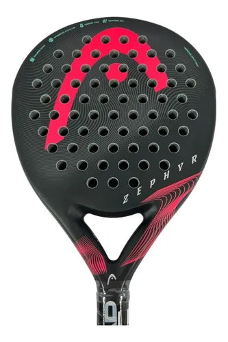 Pala Head Zephyr 2023 Black Pink (350gr)