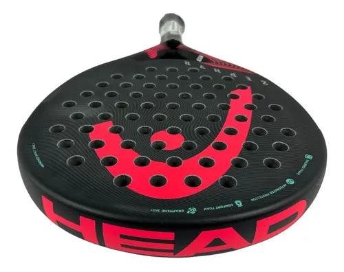 Pala Head Zephyr 2023 Black Pink (350gr)