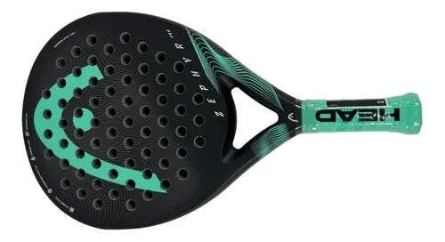 Pala De Padel Head Zephyr Pro 2023 Negro/Turquesa (365gr)