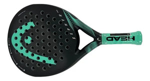 Pala De Padel Head Zephyr Pro 2023 Negro/Turquesa (365gr)